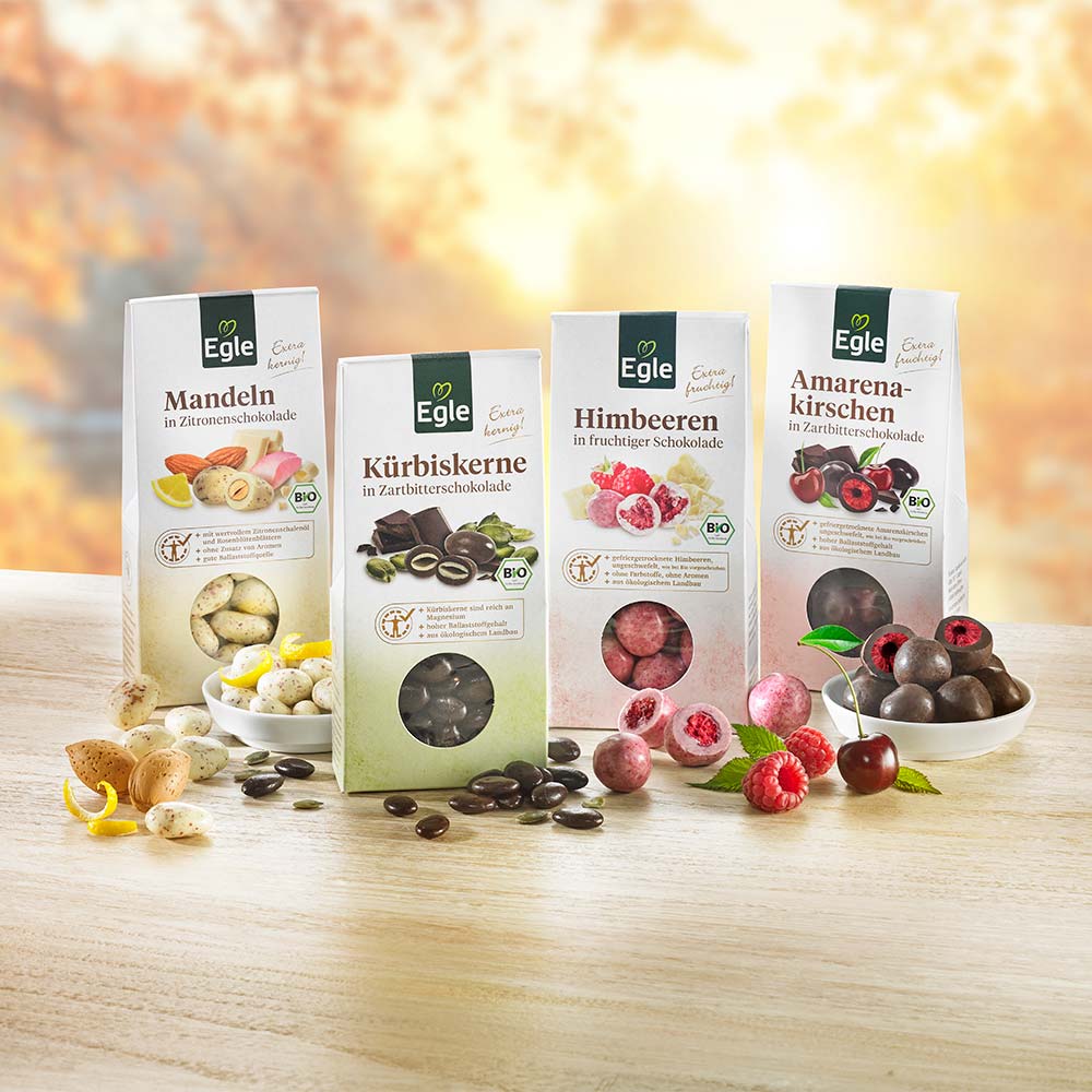 Genuss-Paket Schoko-Delikatessen, 4 x 90 g