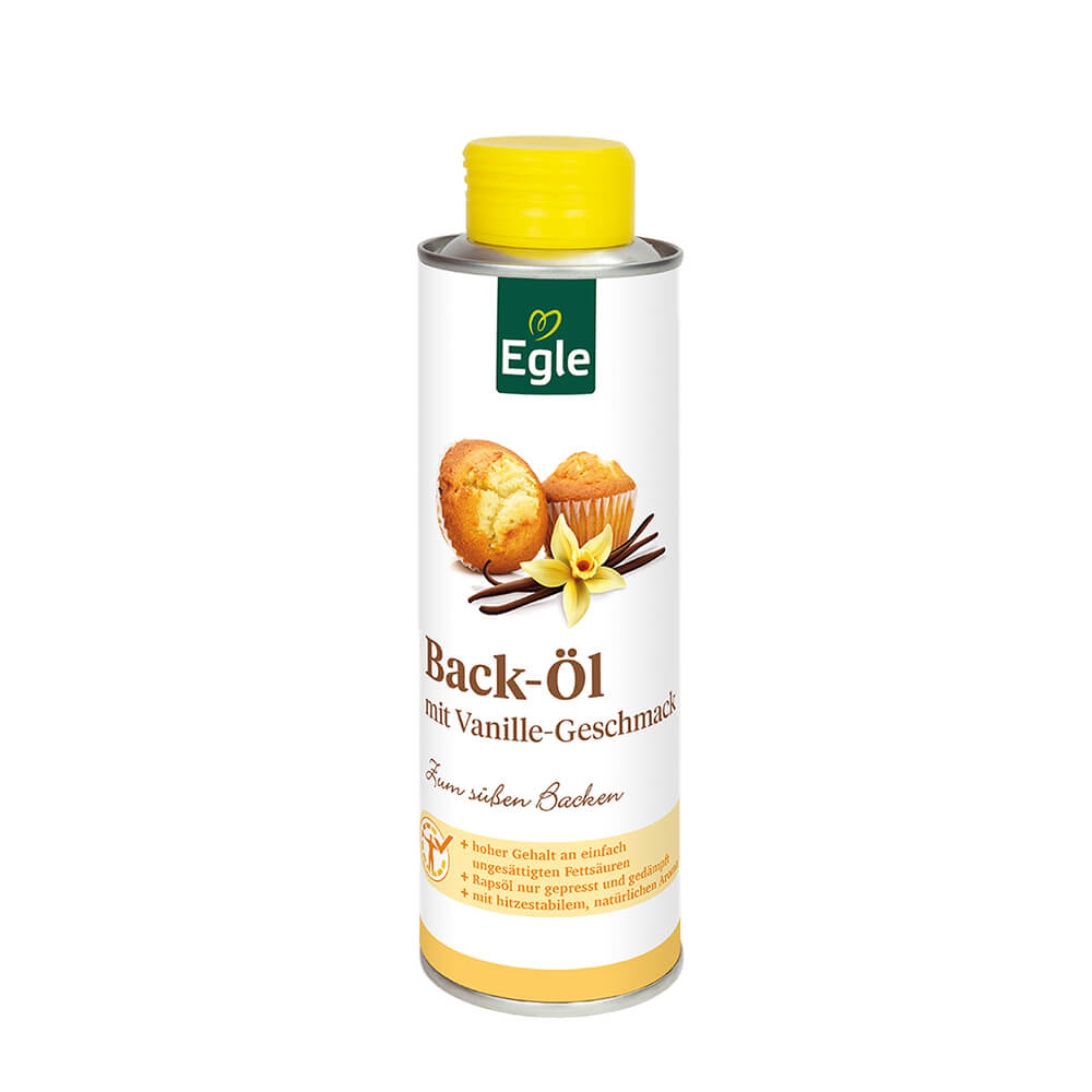Backöl mit Vanillegeschmack, 0,25 l