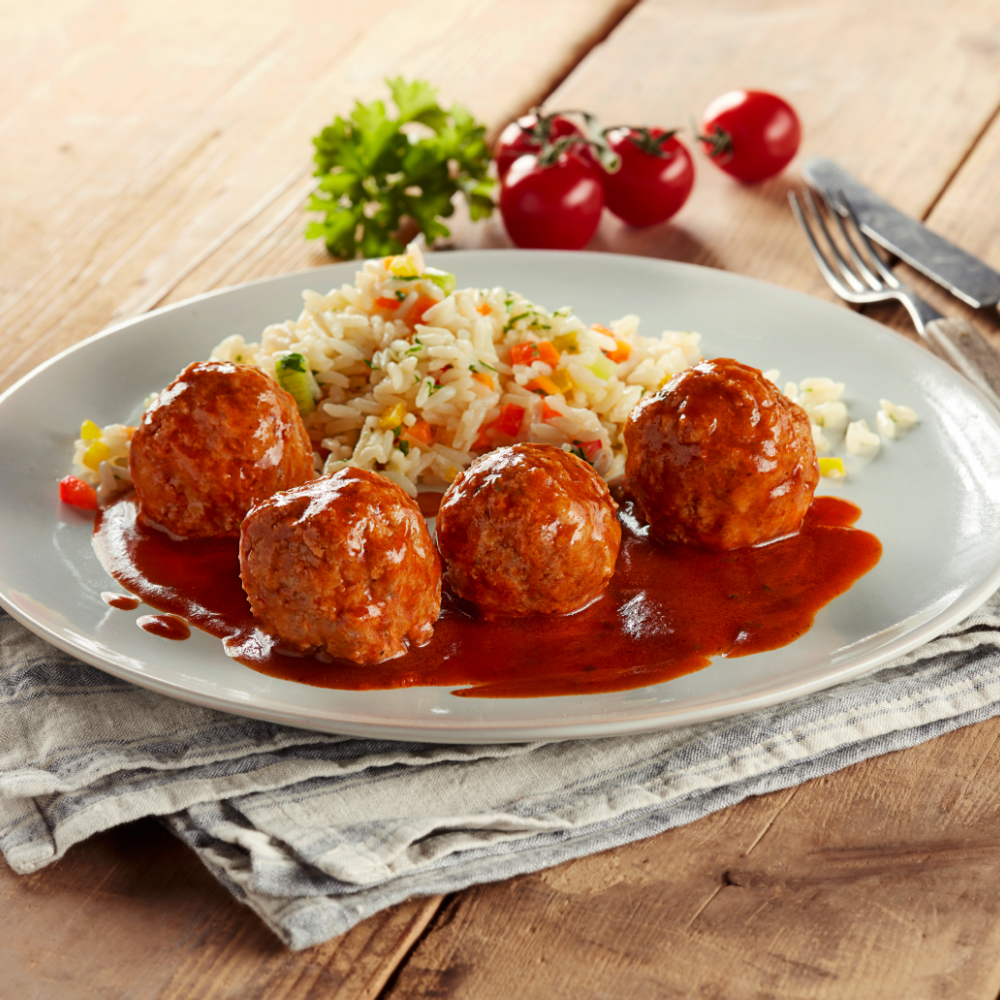 Bio Rinder-Hackbällchen in Tomatensauce 400 g
